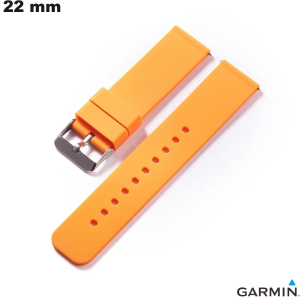 Pulsera de 22 mm de silicona naranja para smartwatch Garmin de buceo barata