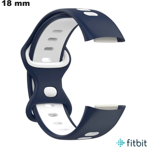 Bracciale per orologio comodo Blu FitBit 18mm di qualità Bracciale per orologio comodo Blu FitBit 18mm di qualità