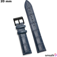 Armbanduhr Smartwatch Echtes Leder 20mm Amazfit von hoher Qualität
