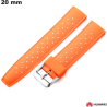 Bracelet Caoutchouc montre Huawei 20 mm Orange