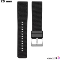 Amazfit Schwarz 20 mm Silikonarmband für Smartwatch kaufen