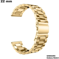 Vendita Bracciale in metallo stile Oyster Samsung per orologio dorato