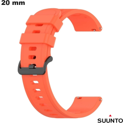 Armband Orange 20 mm Suunto Smartwatch Silikon