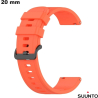 Armband Oranje 20 mm Suunto smartwatch Kwaliteit Silicoon