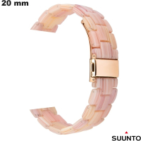 Armband Suunto smartwatch Hars Roze 20 mm : Snelle Levering
