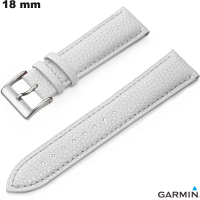 Echten 18 mm Garmin Weiß Lederarmband kaufen