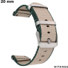 Uhrarmband 20 mm Withings Nylon Beige / Versand 24h