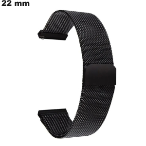 Sale Black 22 mm Milanese Mesh Watch Bracelet