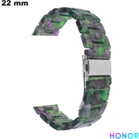 Armband Grün Harz 22mm Honor hochwertige Smartwatch