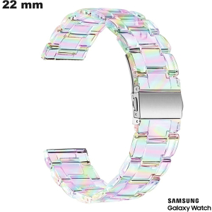 Verkauf von transparenten PVC-Armbändern für 22 mm Samsung Smartwatches Verkauf von transparenten PVC-Armbändern für 22 mm Samsung Smartwatches