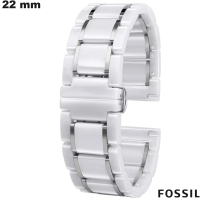 Armband Fossil für Smartwatch 22 mm Weiß von hoher Qualität