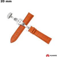 Bracciale 20 mm Marrone Pelle autentica di Huawei: Qualità Premium