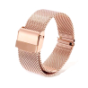 Bracelet Acier Inoxydable Doré rose 8 mm montre pas cher