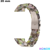 Armband aus grünem Resin für 20 mm Honor Uhren \ Kostenloser Versand