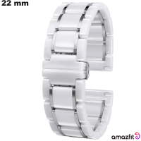Weißes 22mm Amazfit Smartwatch Keramikarmband kaufen