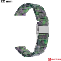 Armband OnePlus Smartwatch Grün 22mm Hochwertiges Harz