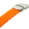 Armband Oranje Fossiel 22 mm Silicone voor goedkope horloge