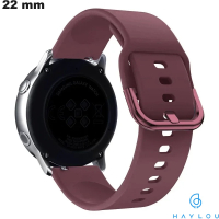 Bracelet fitness Caoutchouc 22 mm Haylou Violet
