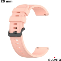 Armband Roze 20 mm Rubber Suunto ● Verzending binnen 24u