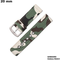 Armband Samsung Veritas Nylon 20mm Uhr # Schneller Versand