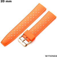 Vente Bracelet pour montre 20mm Withings Léger Orange Silicone