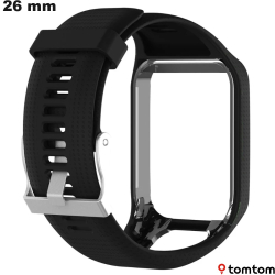 Bracelet TomTom de montre connectée Noir 26 mm