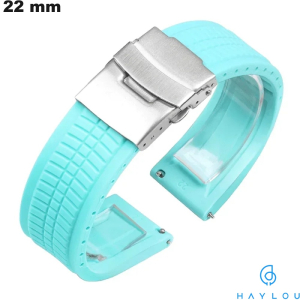 Armband Silikon Haylou Smartwatch Blau 22 mm von hoher Qualität Armband Silikon Haylou Smartwatch Blau 22 mm von hoher Qualität