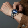 Armbanduhr Silberner Edelstahl 24mm günstig