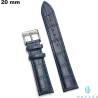 Kaufen Sie 20 mm blauen Haylou Echtleder-Armband