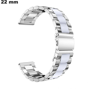 Comprar Pulseira de Relógio 22mm Prata Aço Inoxidável