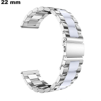 Acquistare Bracciale per orologio 22mm Argento Acciaio inossidabile