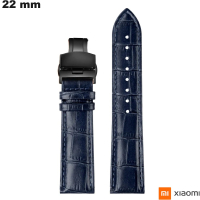 Bracciale 22mm per orologio intelligente in pelle di qualità Xiaomi