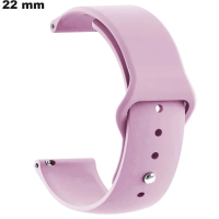 Bracelet Caoutchouc Rose de montre 22mm ● Livraison Rapide