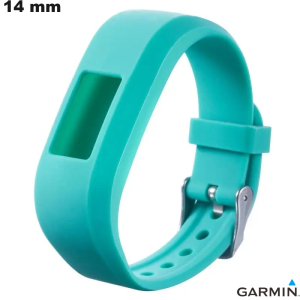 Green Silicone 14mm Watch Garmin Bracelet / Free Shipping