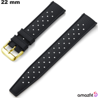 Bracelet Noir Amazfit Silicone de montre 22 mm