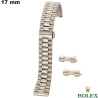 Bracciale orologio Argento Acciaio Inossidabile 17 mm Rolex President economico