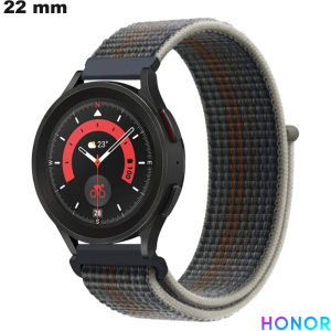 Armband Nylon Honor Smartwatch Grau 22 mm von hoher Qualität