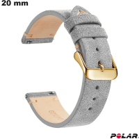 Armband Echtleder Polar 20 mm vintage \ Kostenloser Versand