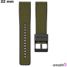 Armband 22mm trendig Grün Silikon Smartwatch Amazfit von hoher Qualität
