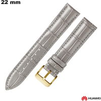 Armband Huawei Smartwatch Grau Echtes Leder von hoher Qualität