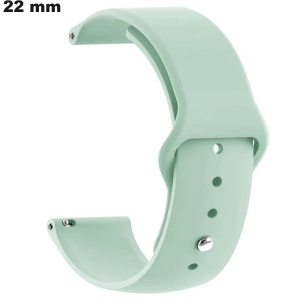 Armband aus grünem Silikon 22mm für Uhr # Versand für 3,99€