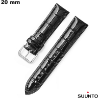 Verkoop Echte Leren Suunto Horlogeband 20 mm Zwart