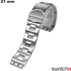 Armband aus Edelstahl Silber 21 mm Swatch