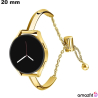 Acheter Bracelet 20mm Doré Acier Inox de montre Amazfit