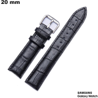 Braccialetto in vera pelle Samsung 20mm Nero # Spedizione a 3,99€