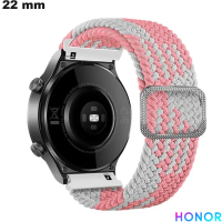 Armband 22mm Honor Smartwatch Nylon Rose von hoher Qualität
