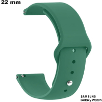 Armband Grün Samsung 22 mm Smartwatch Silikon - Kostenlose Lieferung
