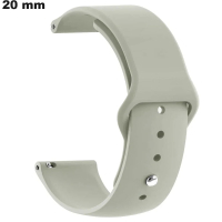 Bracelet montre 20 mm Silicone Bleu \ Port Gratuit dès 20€