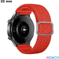 Armband 22 mm Honor für Uhr Nylon Orange Original von hoher Qualität