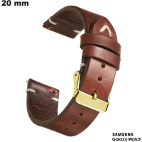 Armband Braun Samsung Echtes Leder - Schneller Versand